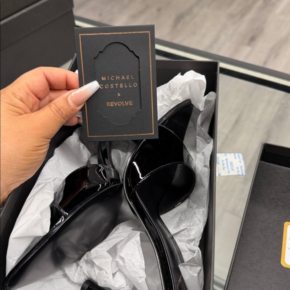 Michael Costello x REVOLVE Gerona Sandal in Black - Picture 10 of 10